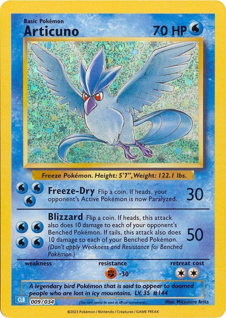 Articuno [Trading Card Game Classic] Pokemon Single Pokémon  | Multizone: Comics And Games
