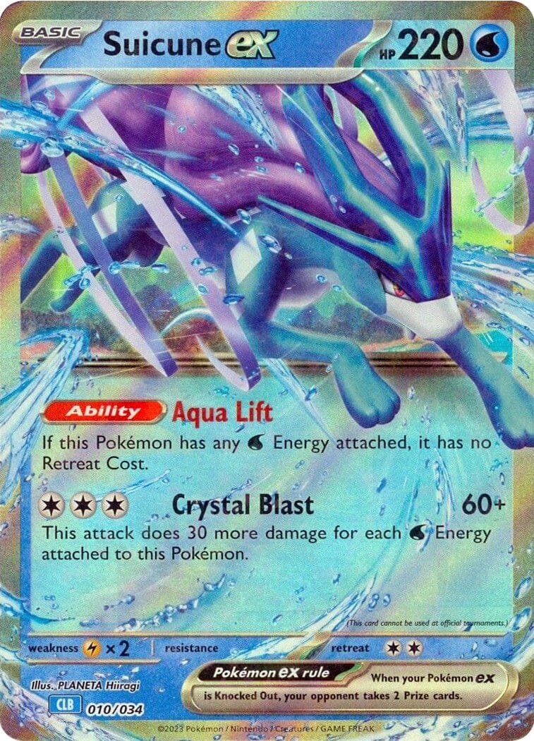 Suicune ex [Trading Card Game Classic] Pokemon Single Pokémon  | Multizone: Comics And Games