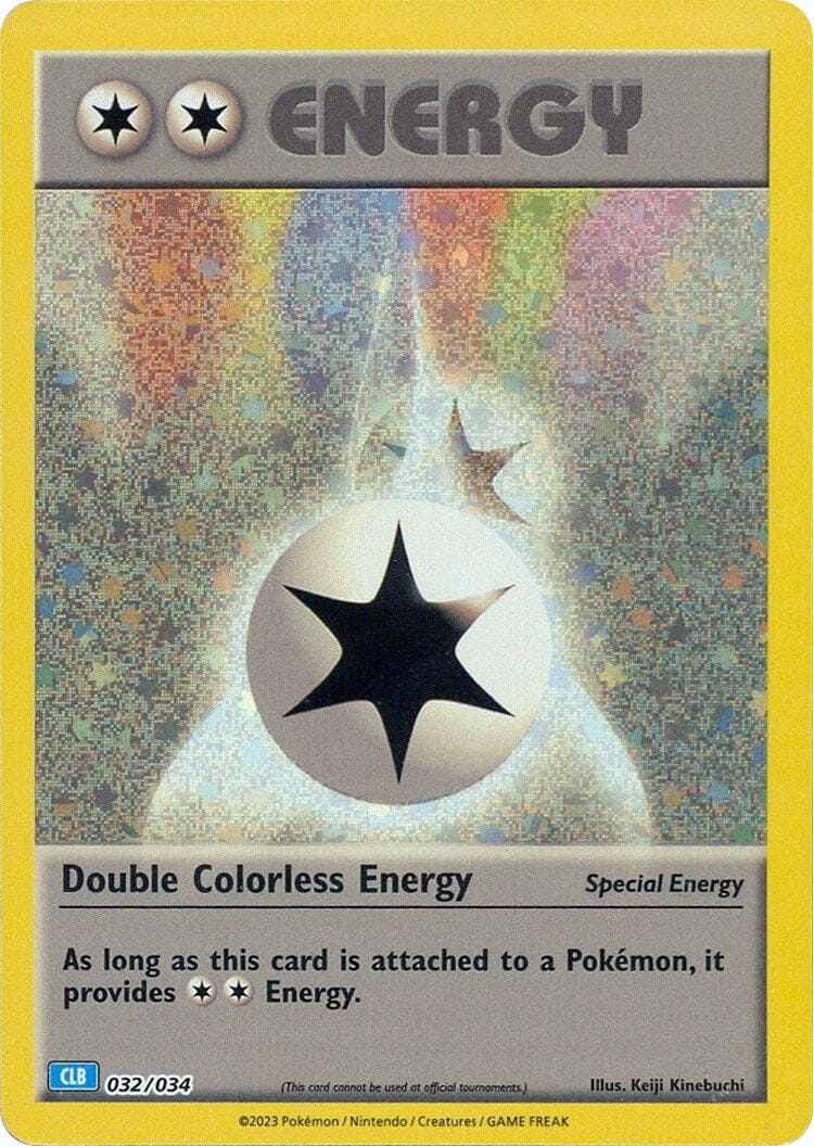 Double Colorless Energy (CLB) [Trading Card Game Classic] Pokemon Single Pokémon  | Multizone: Comics And Games