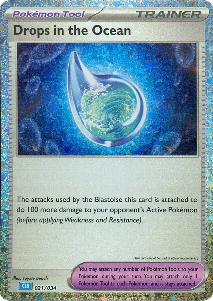 Drops in the Ocean [Trading Card Game Classic] Pokemon Single Pokémon  | Multizone: Comics And Games