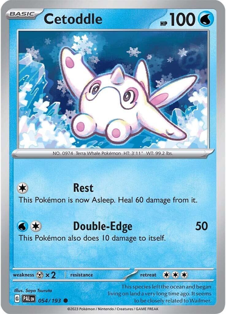 Cetoddle (054/193) [Scarlet & Violet: Paldea Evolved] Pokemon Single Pokémon  | Multizone: Comics And Games