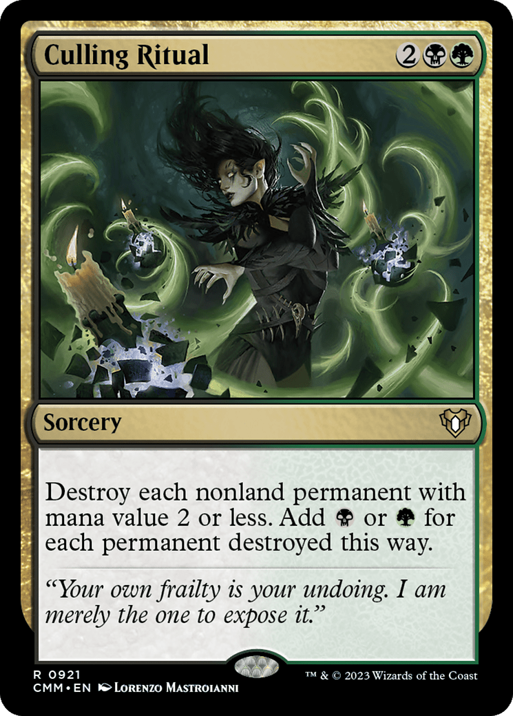 Culling Ritual [Commander Masters] MTG Single Magic: The Gathering  | Multizone: Comics And Games