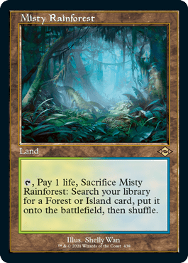 Misty Rainforest (Retro) [Modern Horizons 2] MTG Single Magic: The Gathering  | Multizone: Comics And Games