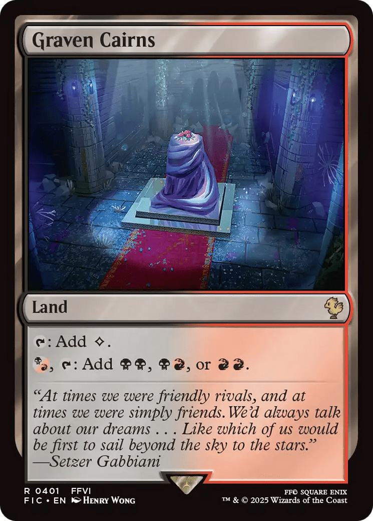 Graven Cairns [FINAL FANTASY Commander] MTG Single Magic: The Gathering  | Multizone: Comics And Games