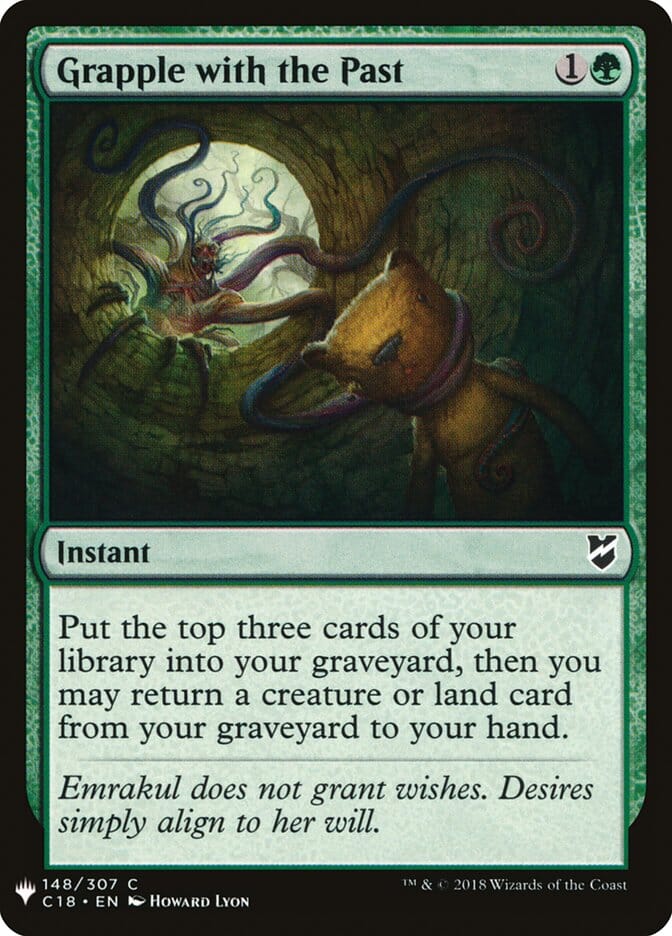 Grapple with the Past [Mystery Booster] MTG Single Magic: The Gathering  | Multizone: Comics And Games