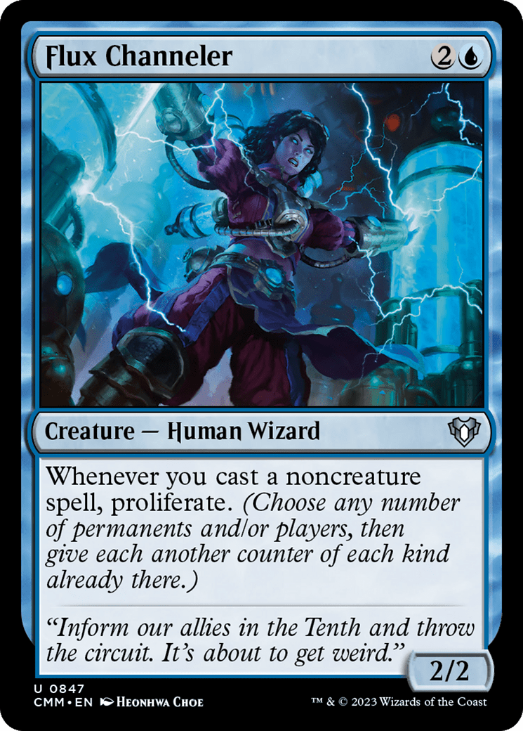 Flux Channeler [Commander Masters] MTG Single Magic: The Gathering  | Multizone: Comics And Games