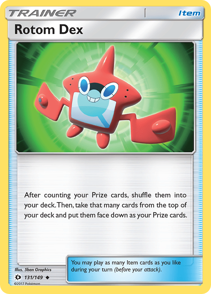 Rotom Dex (131/149) [Sun & Moon: Base Set] Pokemon Single Pokémon  | Multizone: Comics And Games