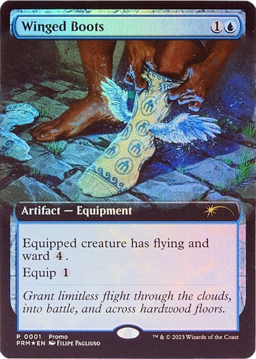 Winged Boots [Media Promos] MTG Single Magic: The Gathering  | Multizone: Comics And Games
