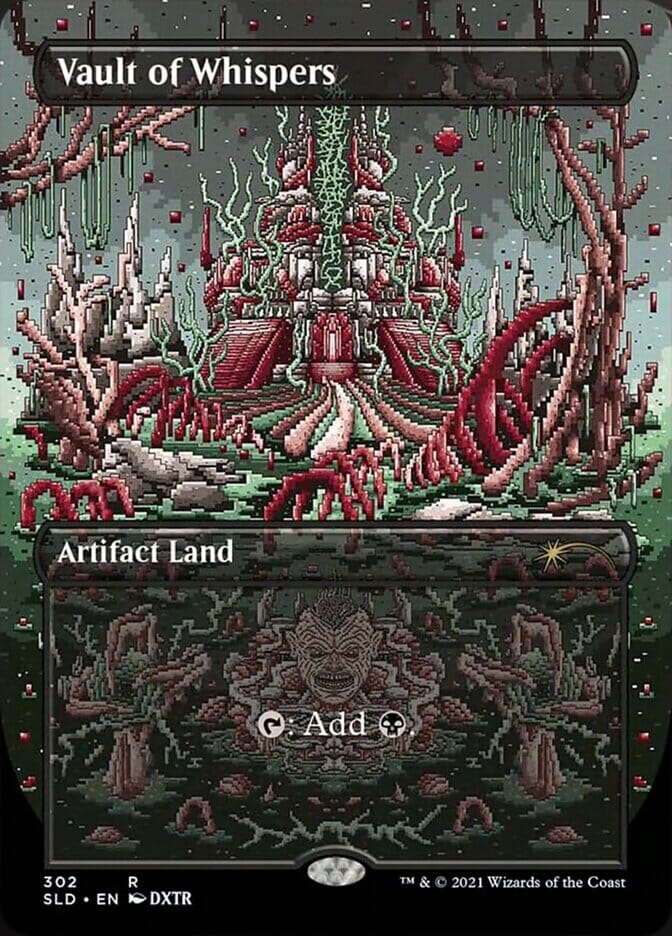 Vault of Whispers (Borderless) [Secret Lair Drop Series] MTG Single Magic: The Gathering  | Multizone: Comics And Games
