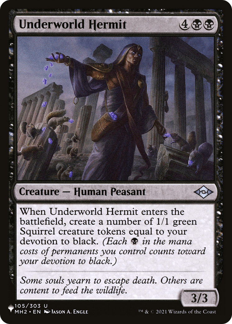 Underworld Hermit [The List] MTG Single Magic: The Gathering  | Multizone: Comics And Games