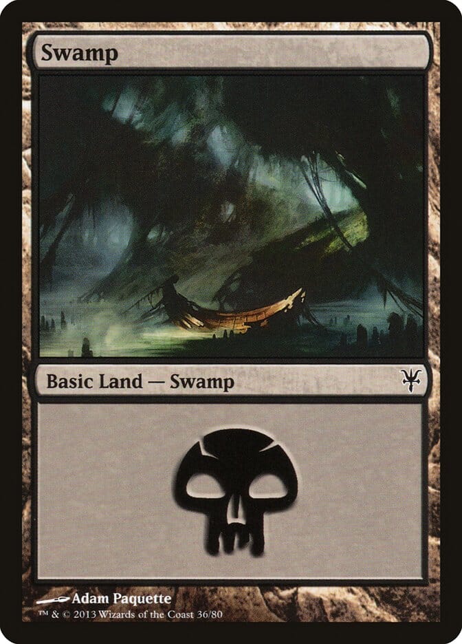 Swamp (36) [Duel Decks: Sorin vs. Tibalt] MTG Single Magic: The Gathering  | Multizone: Comics And Games