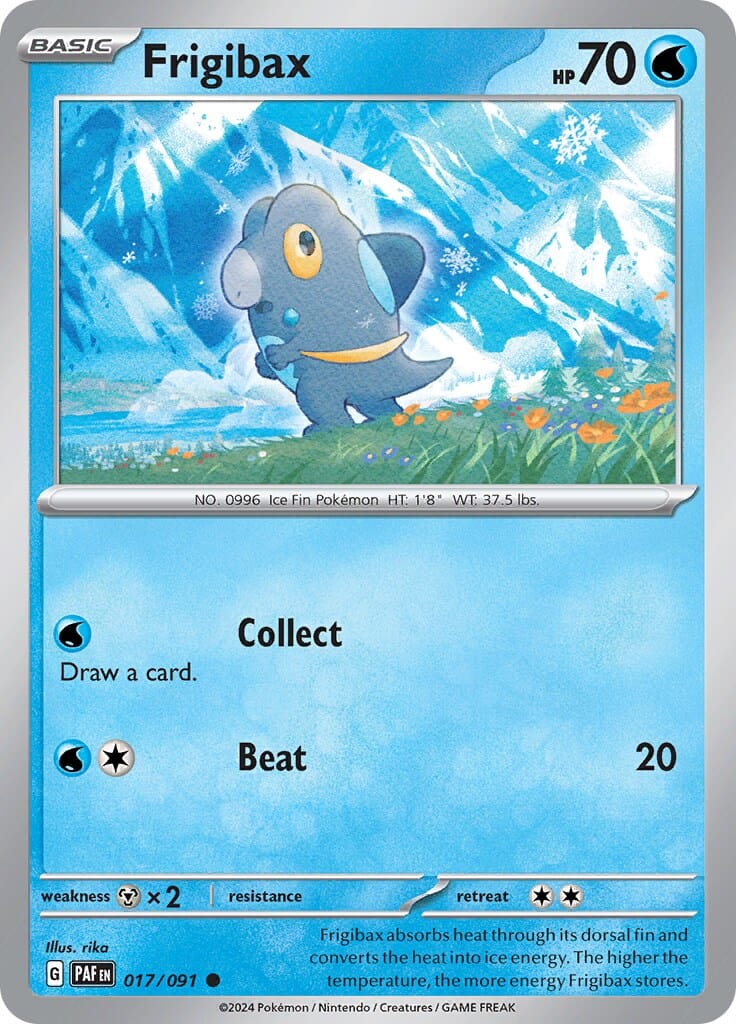 Frigibax (017/091) [Scarlet & Violet: Paldean Fates] Pokemon Single Pokémon  | Multizone: Comics And Games