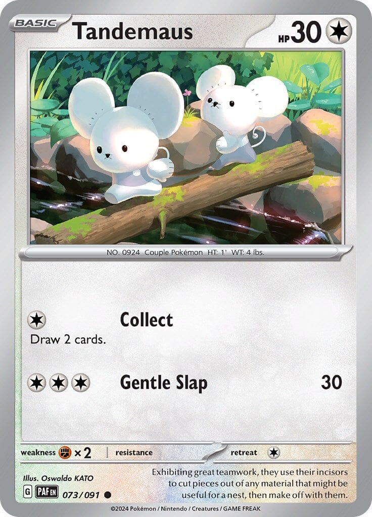 Tandemaus (073/091) [Scarlet & Violet: Paldean Fates] Pokemon Single Pokémon  | Multizone: Comics And Games