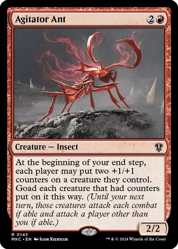 Agitator Ant [Murders at Karlov Manor Commander] MTG Single Magic: The Gathering  | Multizone: Comics And Games