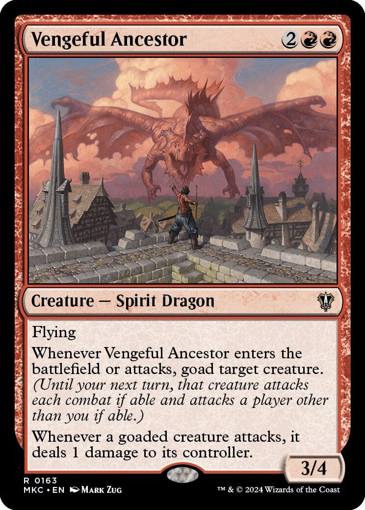 Vengeful Ancestor [Murders at Karlov Manor Commander] MTG Single Magic: The Gathering  | Multizone: Comics And Games