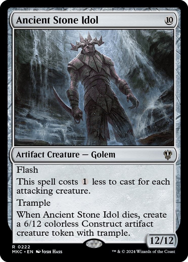 Ancient Stone Idol [Murders at Karlov Manor Commander] MTG Single Magic: The Gathering  | Multizone: Comics And Games