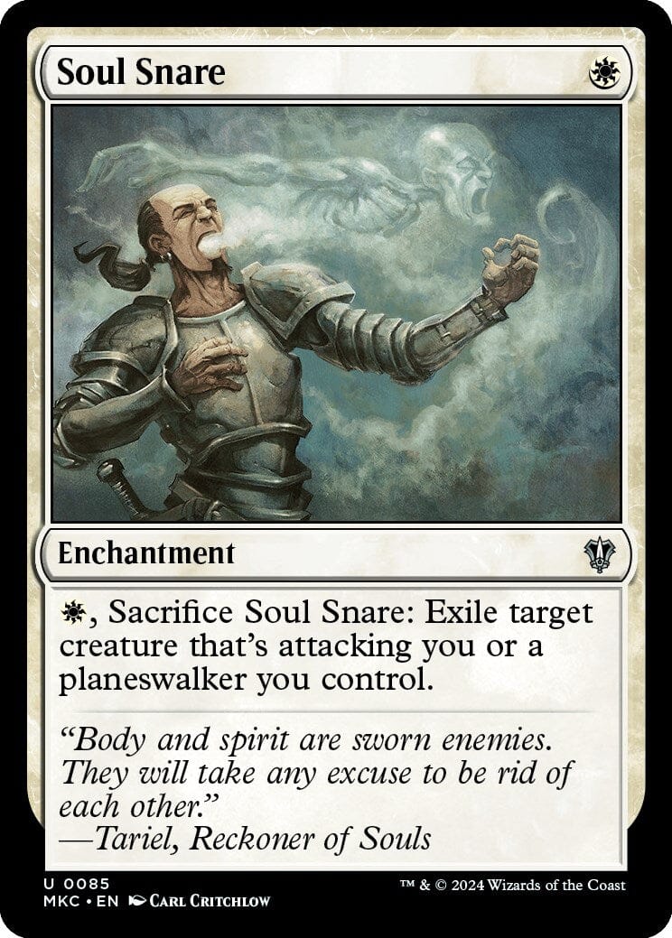 Soul Snare [Murders at Karlov Manor Commander] MTG Single Magic: The Gathering  | Multizone: Comics And Games