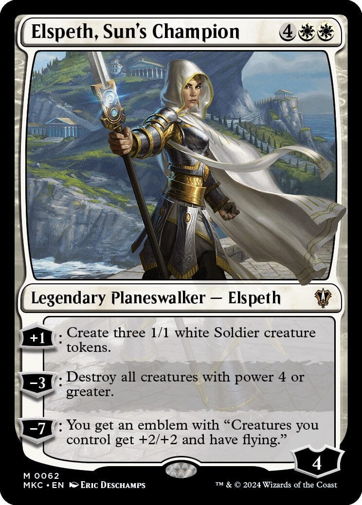 Elspeth, Sun's Champion [Murders at Karlov Manor Commander] MTG Single Magic: The Gathering  | Multizone: Comics And Games