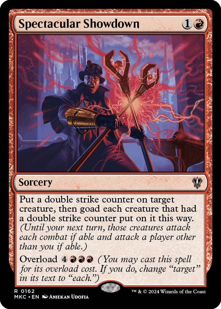 Spectacular Showdown [Murders at Karlov Manor Commander] MTG Single Magic: The Gathering  | Multizone: Comics And Games