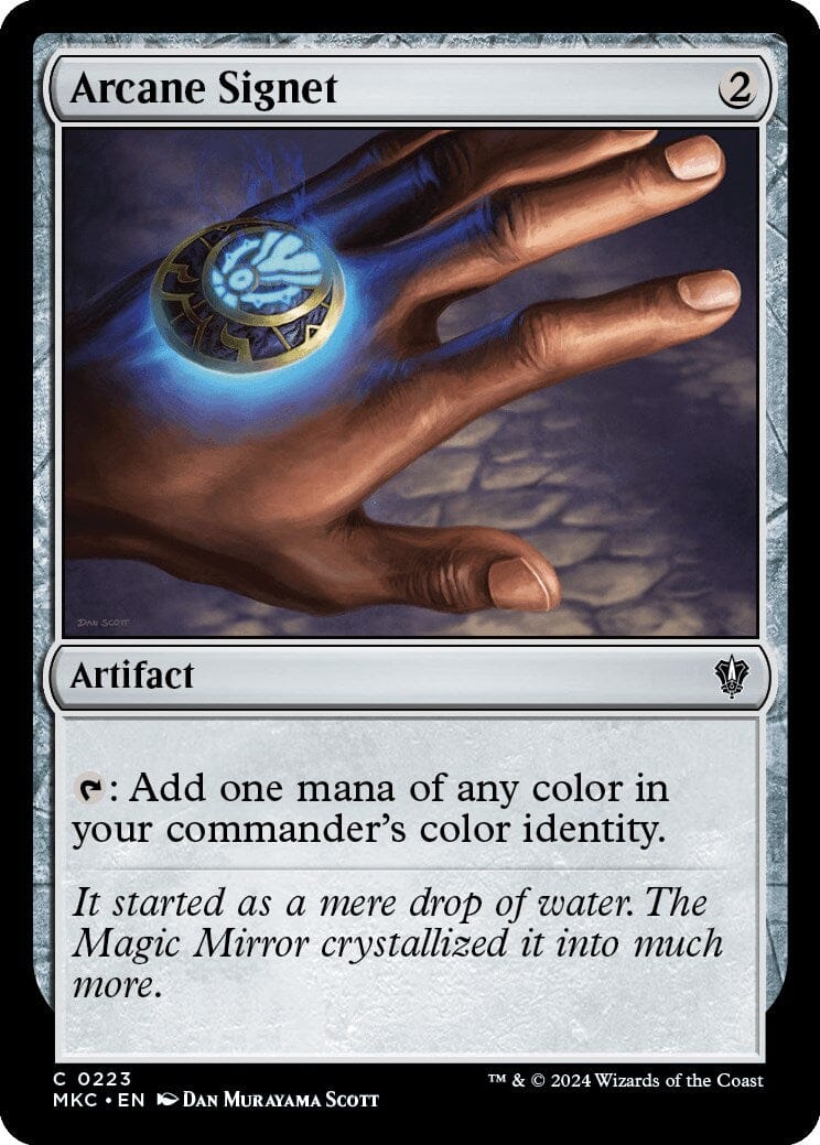 Arcane Signet [Murders at Karlov Manor Commander] MTG Single Magic: The Gathering  | Multizone: Comics And Games