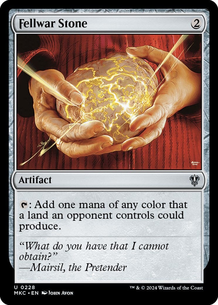 Fellwar Stone [Murders at Karlov Manor Commander] MTG Single Magic: The Gathering  | Multizone: Comics And Games