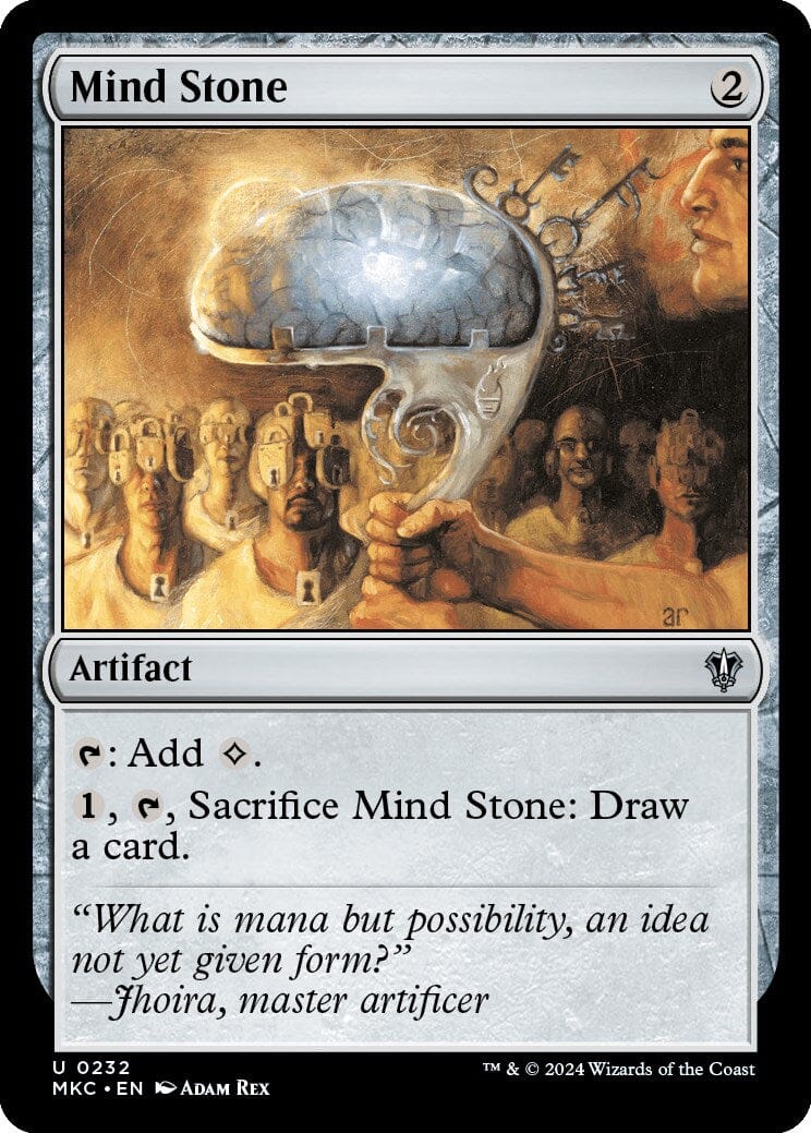 Mind Stone [Murders at Karlov Manor Commander] MTG Single Magic: The Gathering  | Multizone: Comics And Games