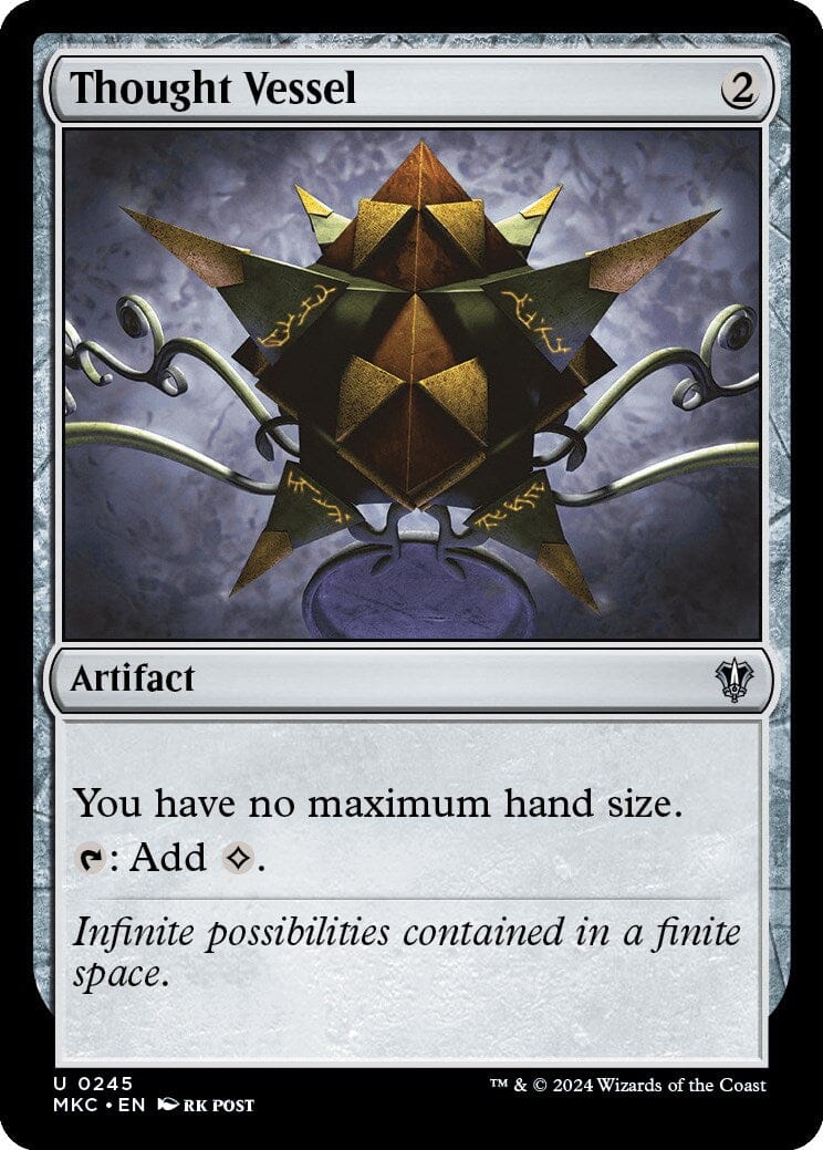 Thought Vessel [Murders at Karlov Manor Commander] MTG Single Magic: The Gathering  | Multizone: Comics And Games