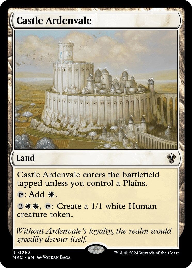 Castle Ardenvale [Murders at Karlov Manor Commander] MTG Single Magic: The Gathering  | Multizone: Comics And Games