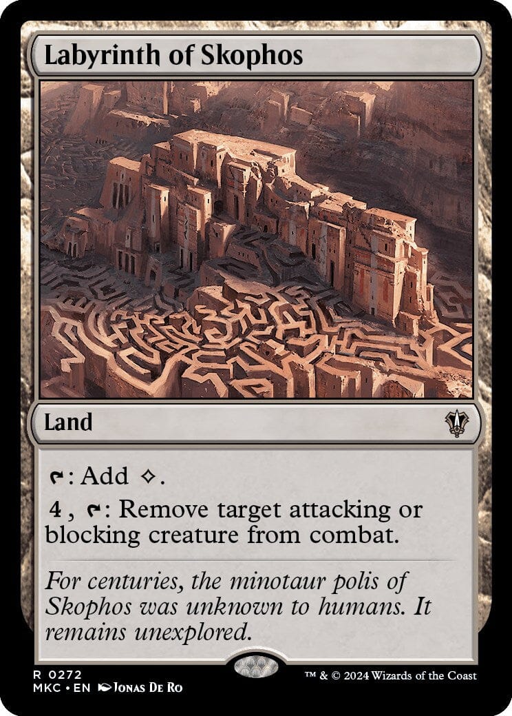 Labyrinth of Skophos [Murders at Karlov Manor Commander] MTG Single Magic: The Gathering  | Multizone: Comics And Games