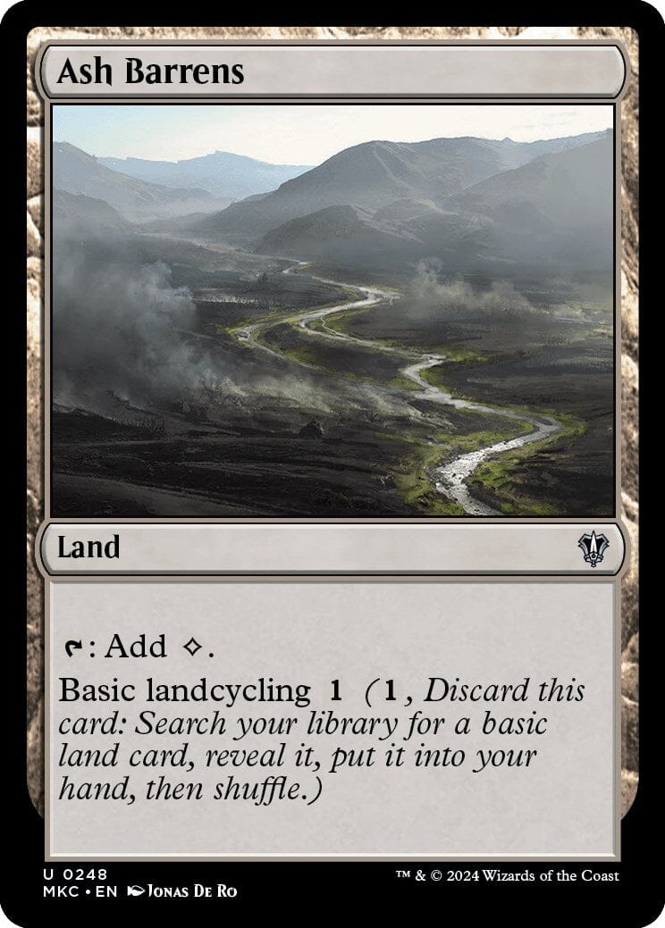 Ash Barrens [Murders at Karlov Manor Commander] MTG Single Magic: The Gathering  | Multizone: Comics And Games