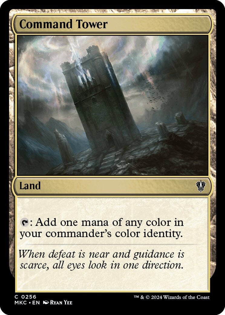 Command Tower [Murders at Karlov Manor Commander] MTG Single Magic: The Gathering  | Multizone: Comics And Games