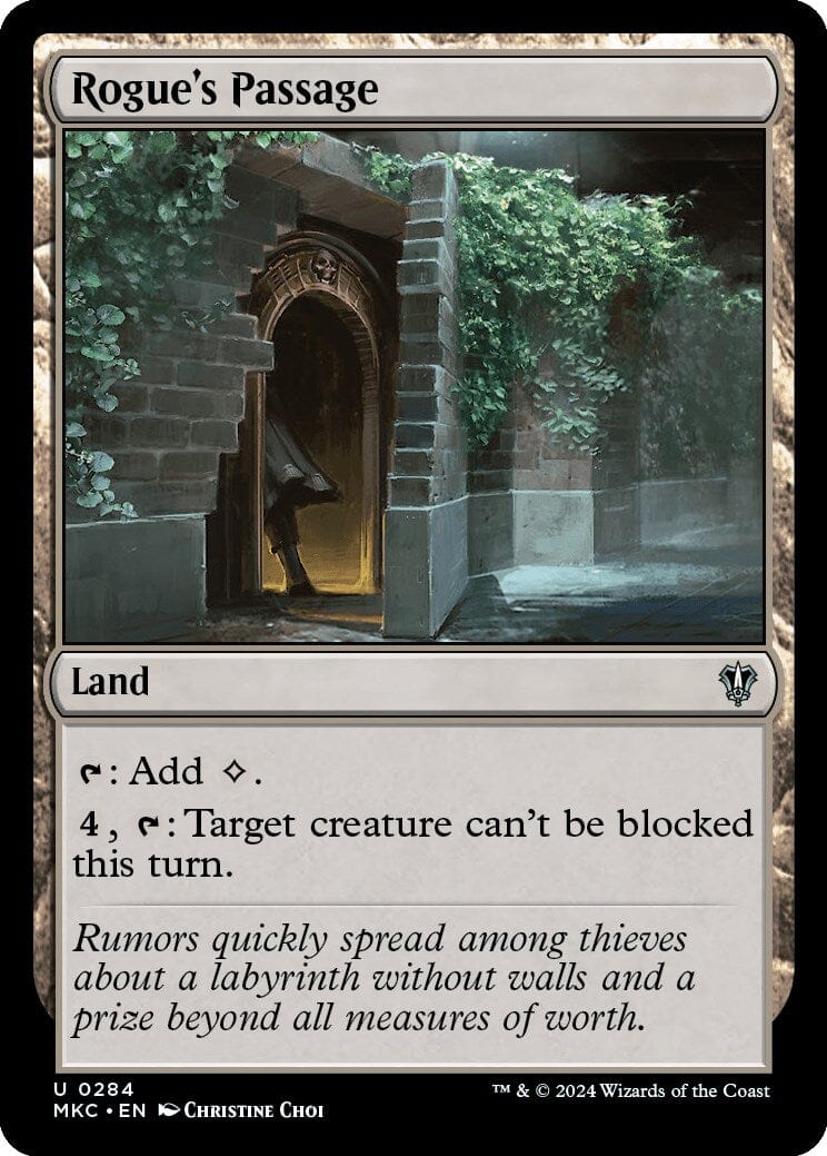 Rogue's Passage [Murders at Karlov Manor Commander] MTG Single Magic: The Gathering  | Multizone: Comics And Games