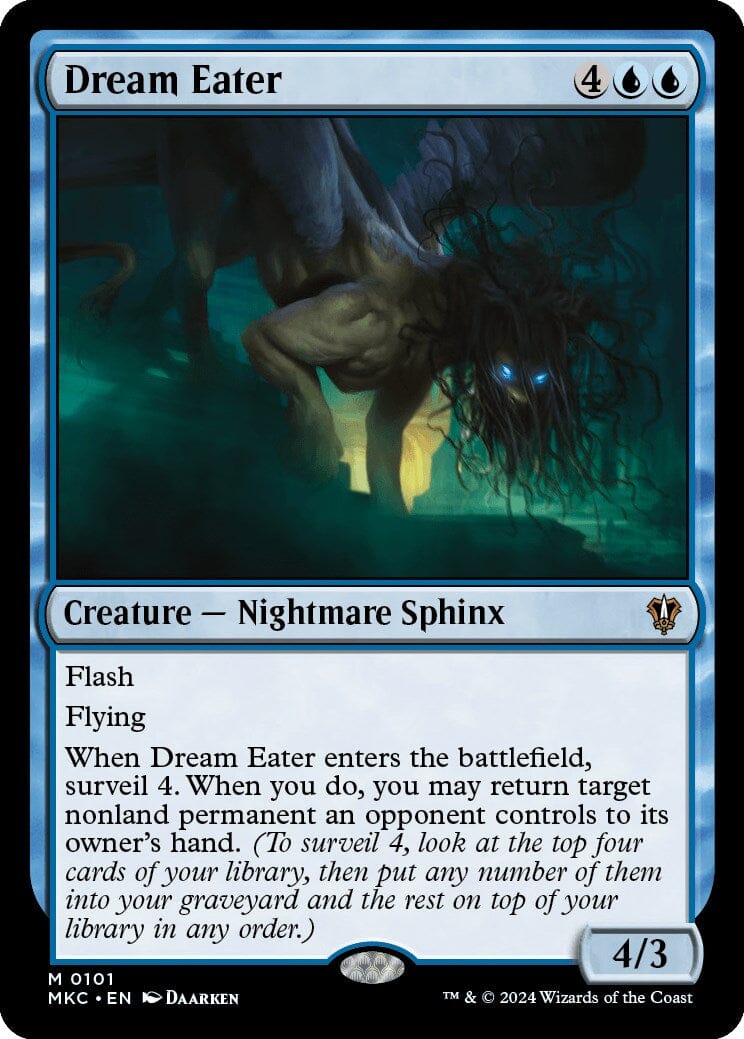 Dream Eater [Murders at Karlov Manor Commander] MTG Single Magic: The Gathering  | Multizone: Comics And Games