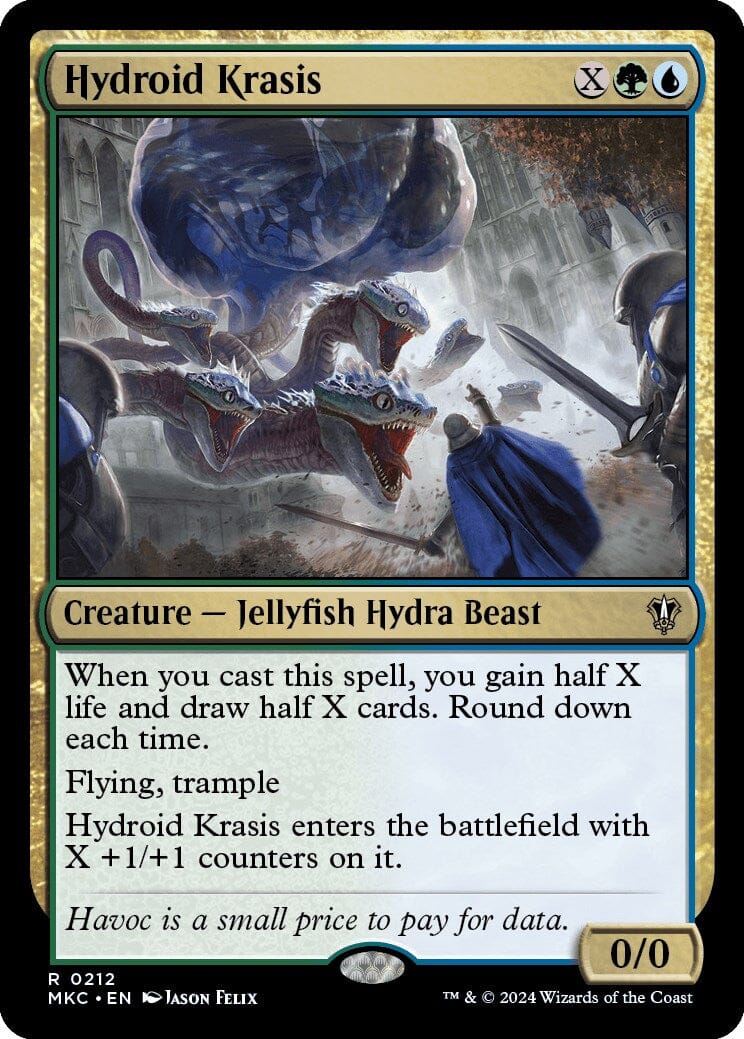 Hydroid Krasis [Murders at Karlov Manor Commander] MTG Single Magic: The Gathering  | Multizone: Comics And Games