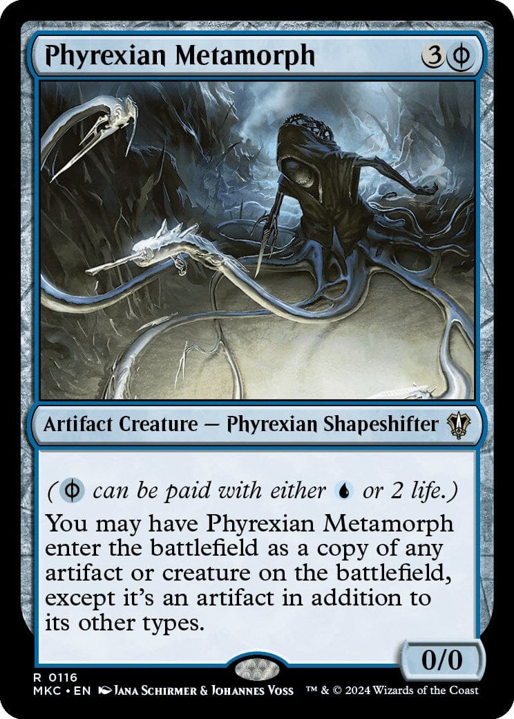 Phyrexian Metamorph [Murders at Karlov Manor Commander] MTG Single Magic: The Gathering  | Multizone: Comics And Games