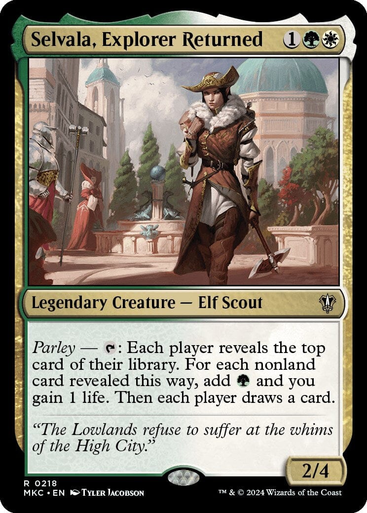 Selvala, Explorer Returned [Murders at Karlov Manor Commander] MTG Single Magic: The Gathering  | Multizone: Comics And Games