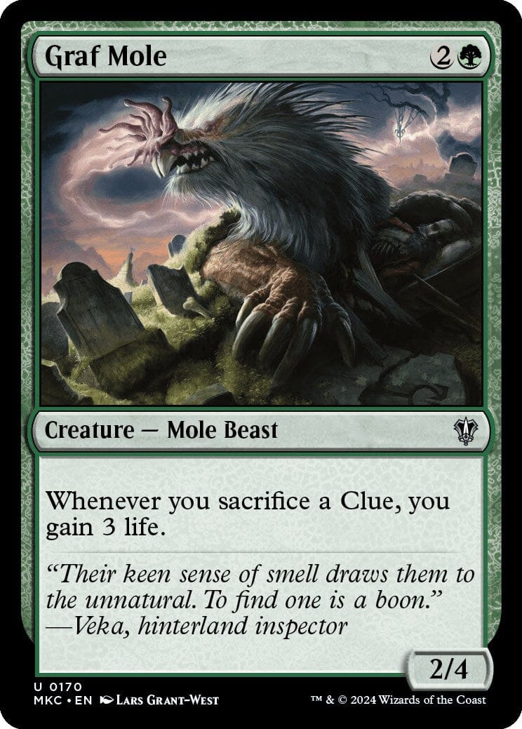 Graf Mole [Murders at Karlov Manor Commander] MTG Single Magic: The Gathering  | Multizone: Comics And Games