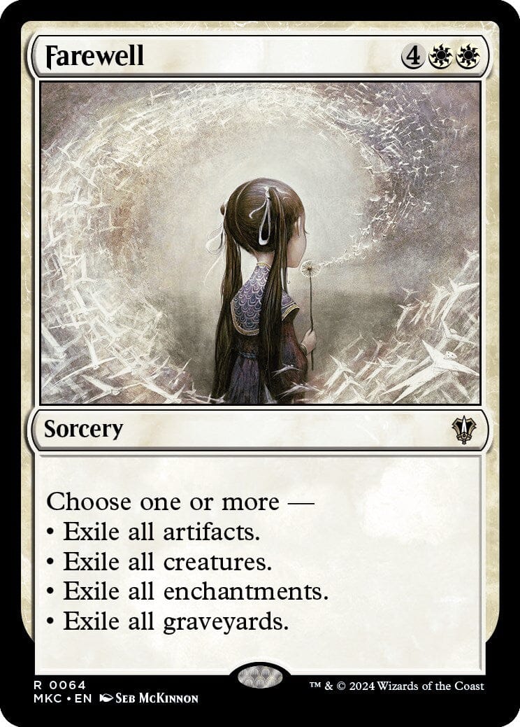 Farewell [Murders at Karlov Manor Commander] MTG Single Magic: The Gathering  | Multizone: Comics And Games