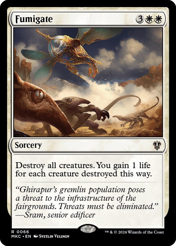 Fumigate [Murders at Karlov Manor Commander] MTG Single Magic: The Gathering  | Multizone: Comics And Games