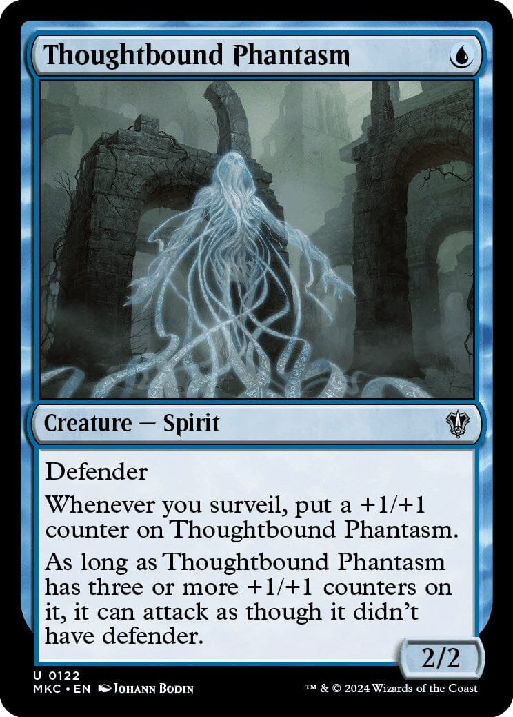 Thoughtbound Phantasm [Murders at Karlov Manor Commander] MTG Single Magic: The Gathering  | Multizone: Comics And Games