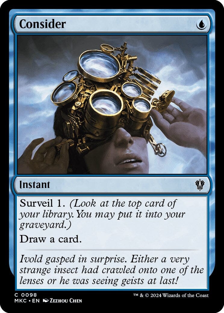 Consider [Murders at Karlov Manor Commander] MTG Single Magic: The Gathering  | Multizone: Comics And Games