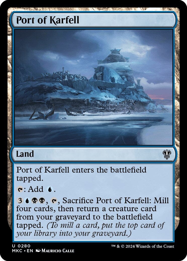 Port of Karfell [Murders at Karlov Manor Commander] MTG Single Magic: The Gathering  | Multizone: Comics And Games