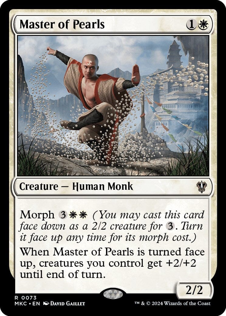 Master of Pearls [Murders at Karlov Manor Commander] MTG Single Magic: The Gathering  | Multizone: Comics And Games