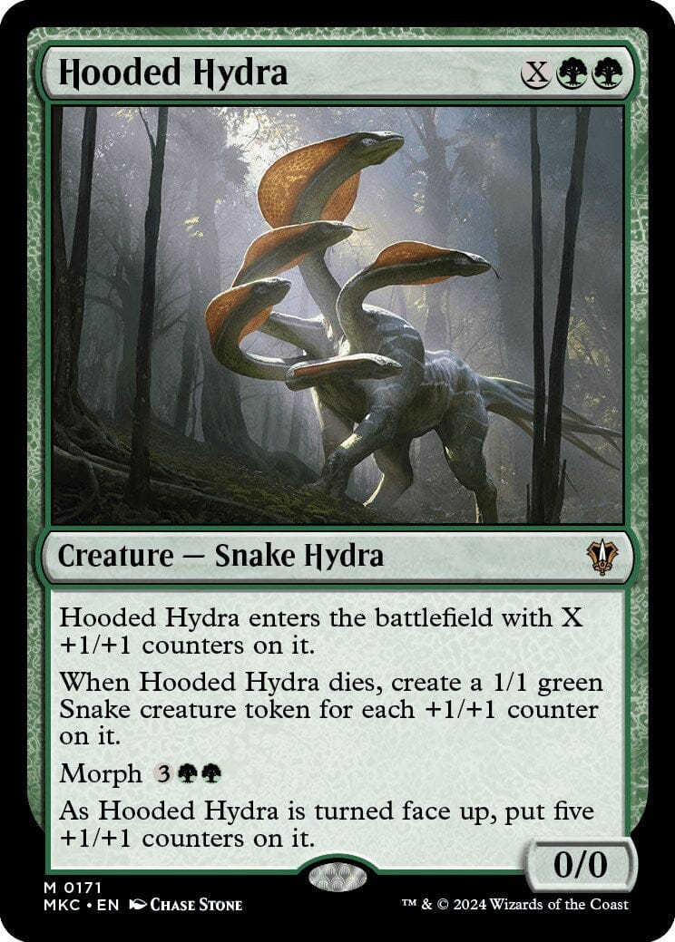 Hooded Hydra [Murders at Karlov Manor Commander] MTG Single Magic: The Gathering  | Multizone: Comics And Games