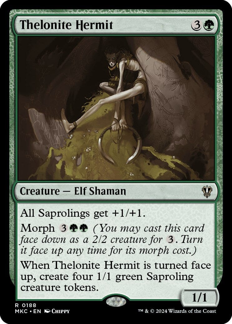 Thelonite Hermit [Murders at Karlov Manor Commander] MTG Single Magic: The Gathering  | Multizone: Comics And Games