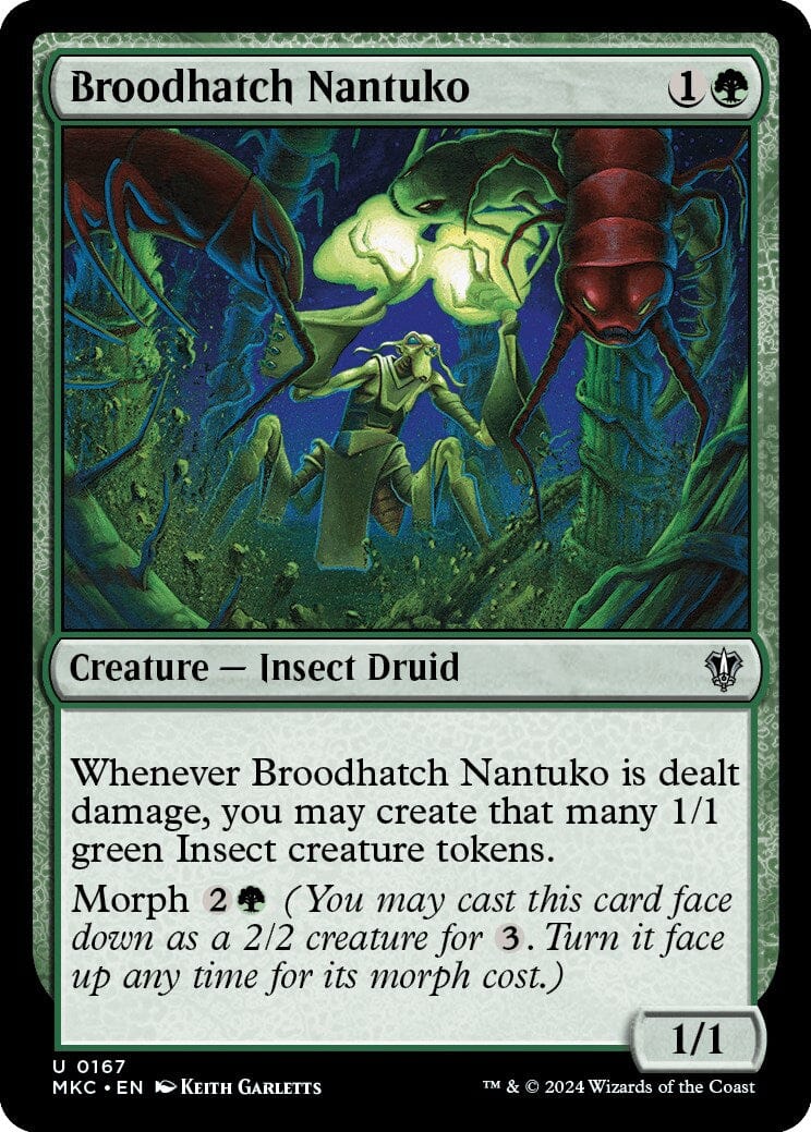 Broodhatch Nantuko [Murders at Karlov Manor Commander] MTG Single Magic: The Gathering  | Multizone: Comics And Games