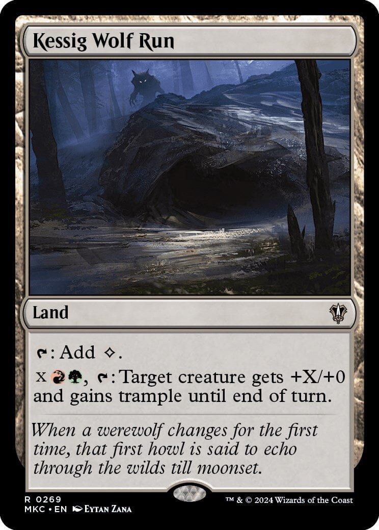 Kessig Wolf Run [Murders at Karlov Manor Commander] MTG Single Magic: The Gathering  | Multizone: Comics And Games