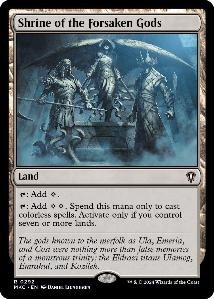 Shrine of the Forsaken Gods [Murders at Karlov Manor Commander] MTG Single Magic: The Gathering  | Multizone: Comics And Games