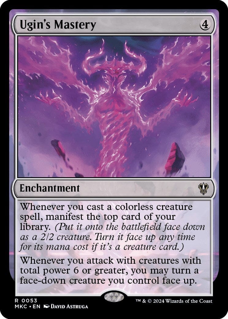 Ugin's Mastery [Murders at Karlov Manor Commander] MTG Single Magic: The Gathering  | Multizone: Comics And Games