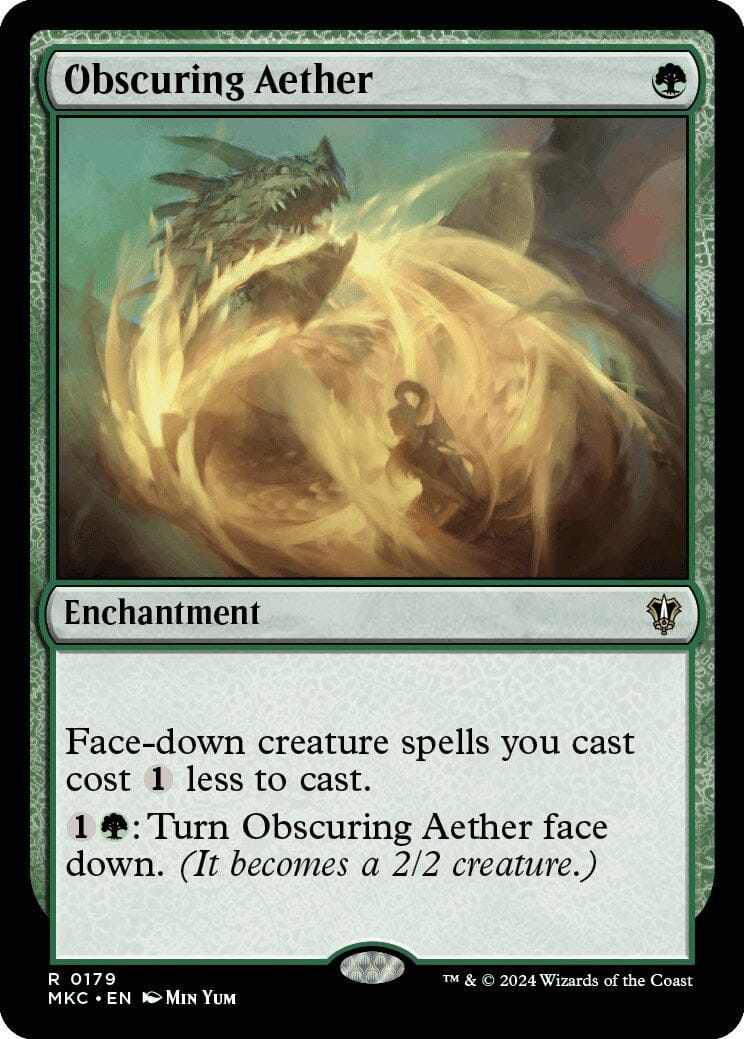 Obscuring Aether [Murders at Karlov Manor Commander] MTG Single Magic: The Gathering  | Multizone: Comics And Games